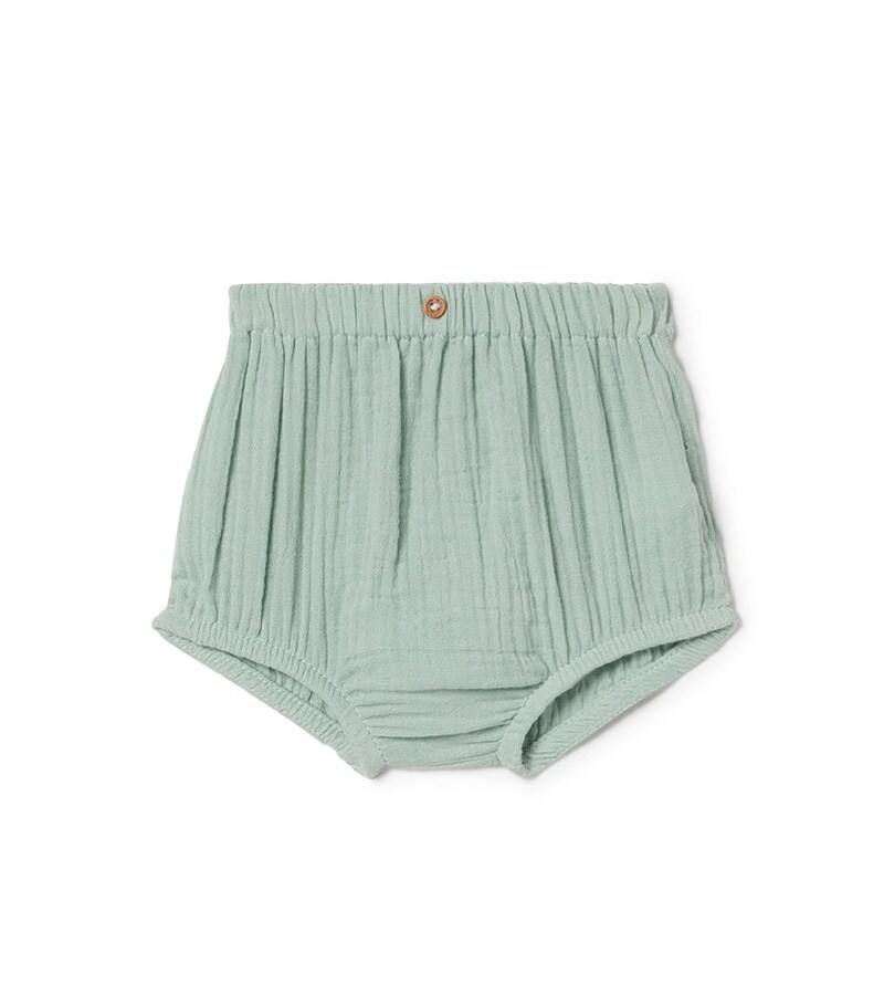 SHORT MENTA CINTURA ELÁSTICA