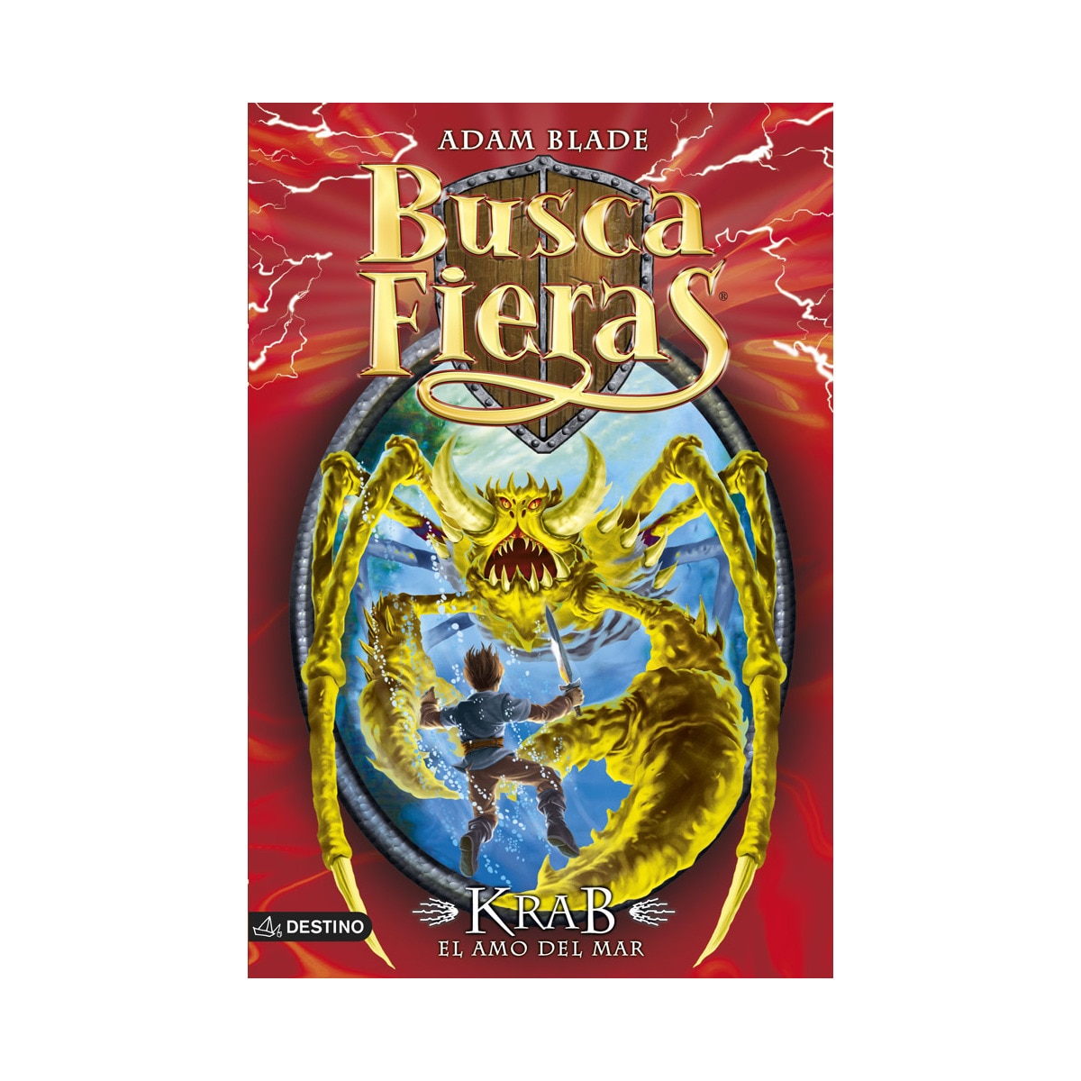 Imagen 1 de Krab, el amo del mar: Buscafieras 25 (Tapa blanda)