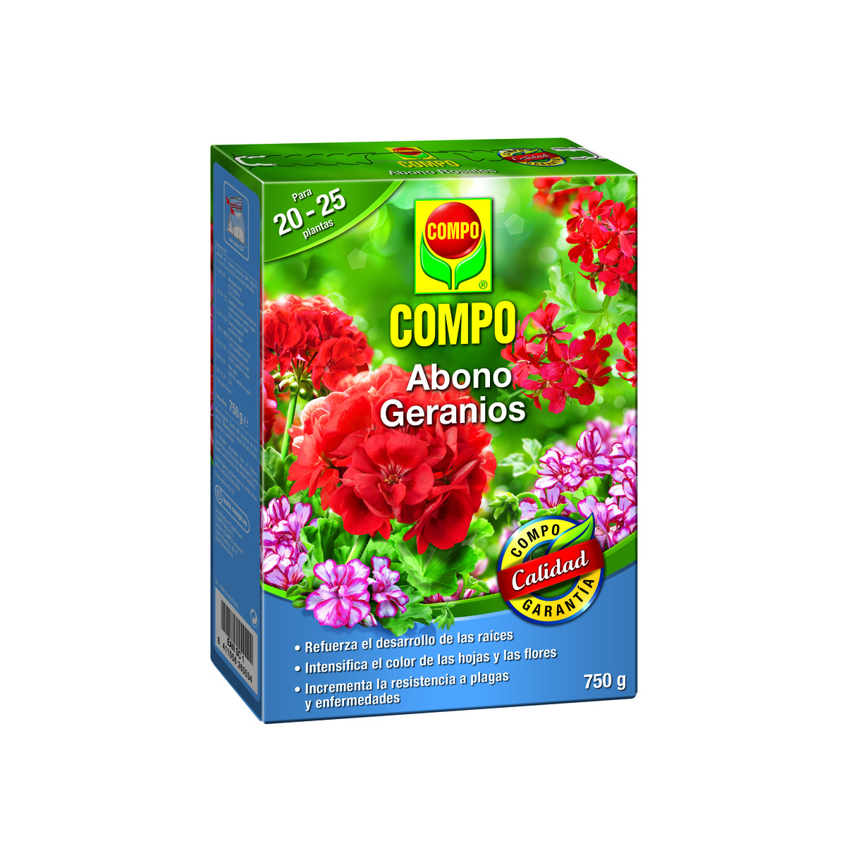 Abono geranios Compo 750 gr 1
