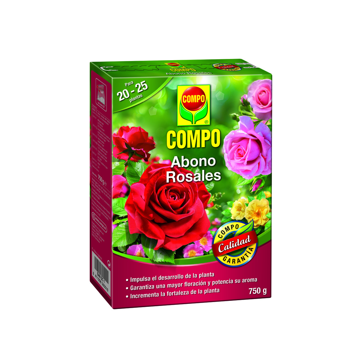 Abono rosales Compo 750 gr 1