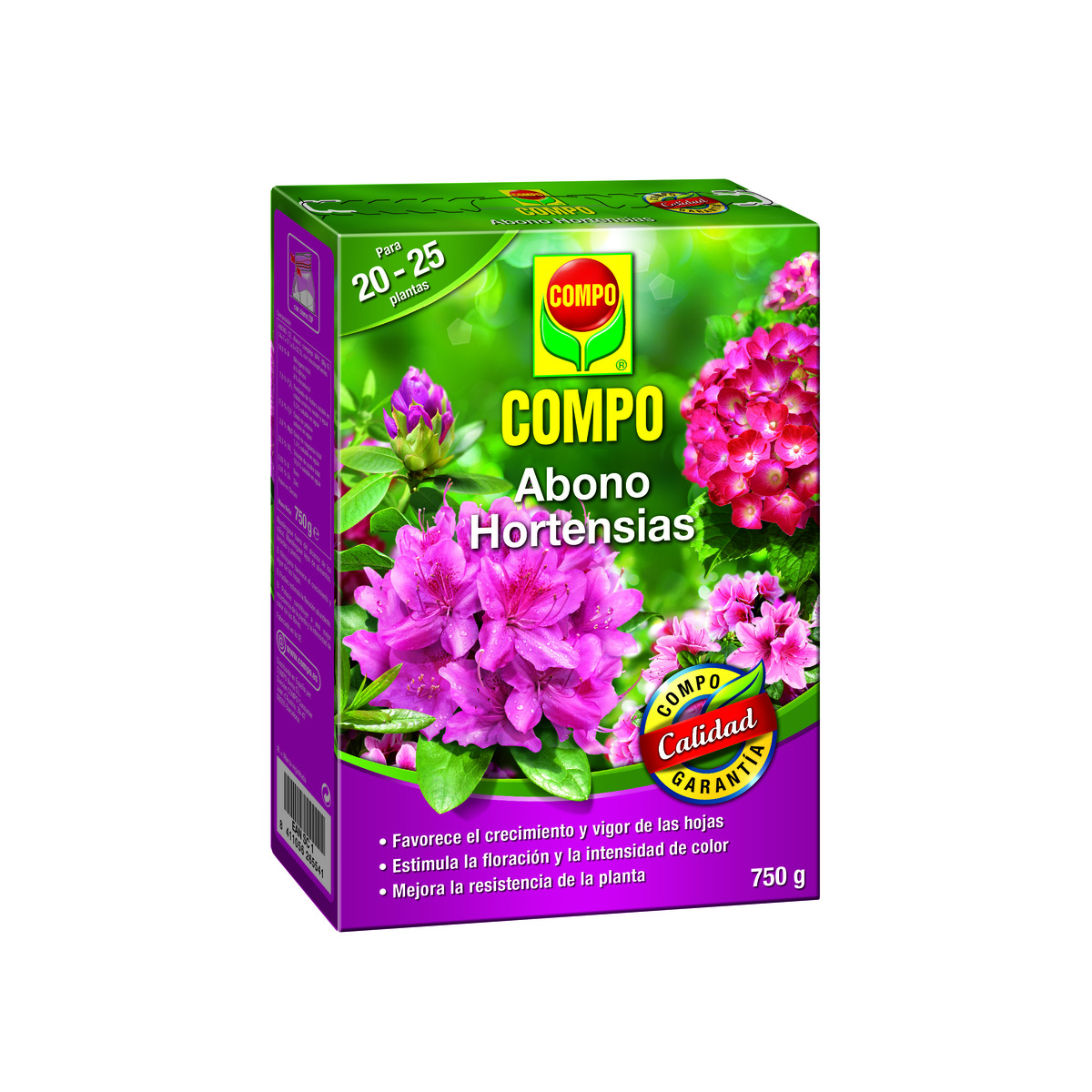 Abono hortensias Compo 750 gr 1
