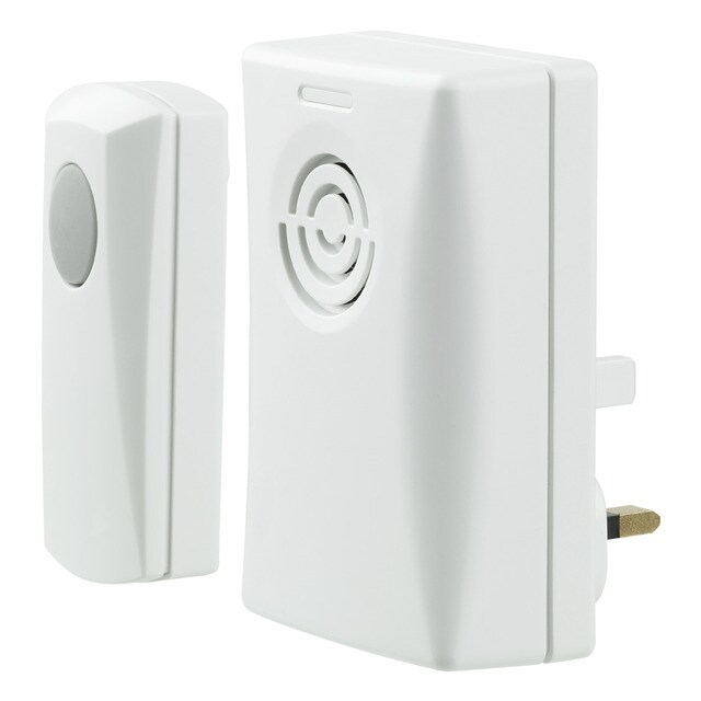 M Plata Honeywell Home DC313SG Kit Timbre sin Hilos 150m 6Tunes 84Db LED Plata-DC313SG