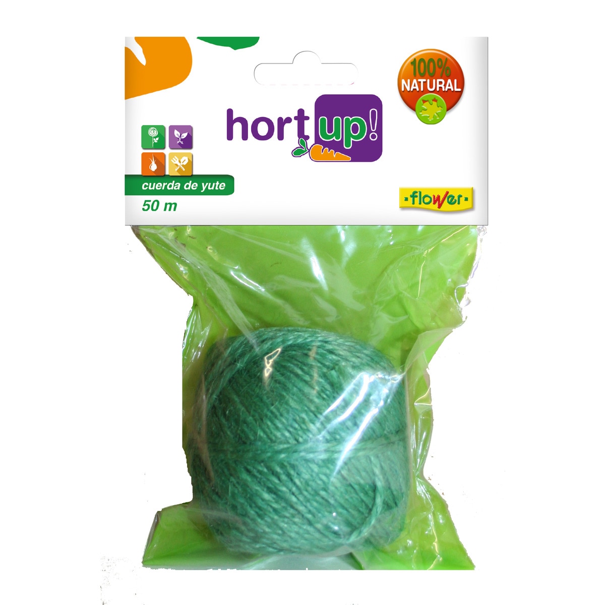 Cuerda yute 50m Flower-55083 Surtido-1