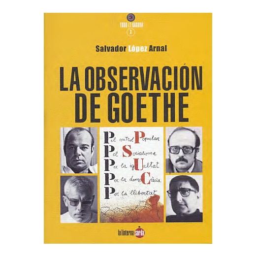 Imagen 0 de La observación de goethe (Tapa blanda)