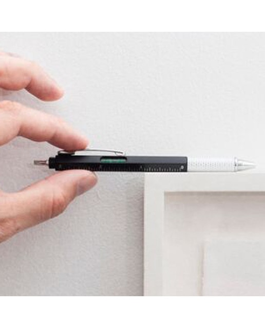 Imagem 0 de Caneta Esferográfica Ferramenta Kikkerland 4 em 1