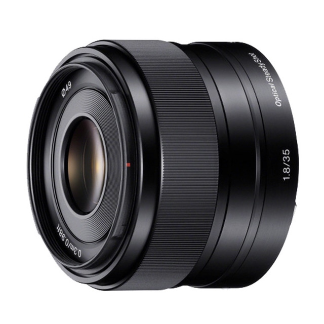 Imagen 0 de Objetivo Sony 35 mm F/1,8 OSS para montura tipo E de Sony (Reacondicionado Grado A)