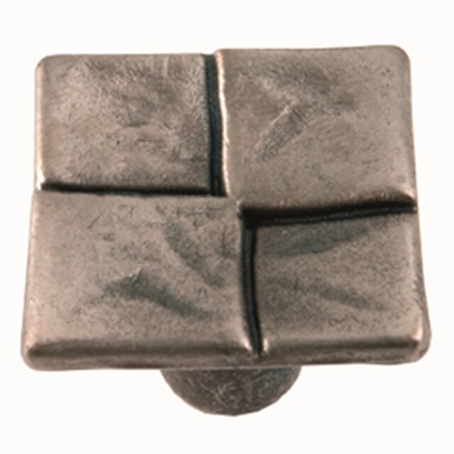 Imagen 0 de Pomo Zamak Cuero Mate Cuadros S