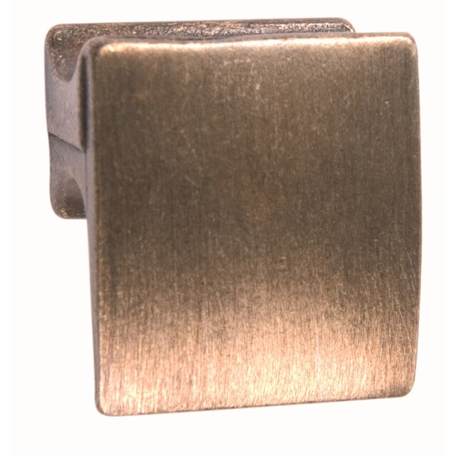 Imagen 0 de Pomo Acero Cuero Mate Liso