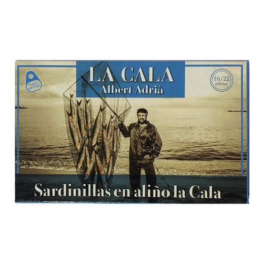 Sardines assaisonnées La cala Albert Adrià