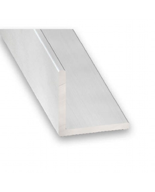 Imagen 0 de Perfil Ángulo Aluminio Anodizado Incoloro 2 m