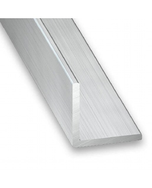 Imagem 0 de Perfil Ângulo Alumínio Bruto - 1 m