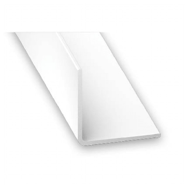 Perfil Ángulo PVC 1 m Blanco-1