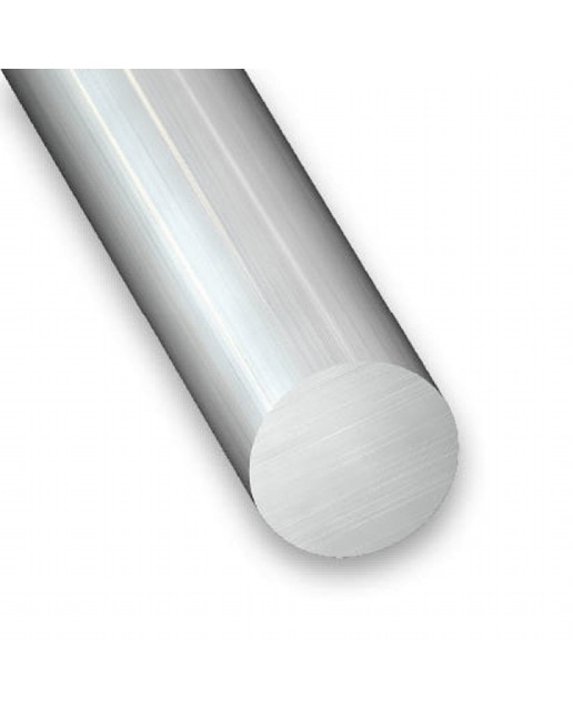 Imagen 0 de Perfil Redondo Aluminio Bruto 1 m