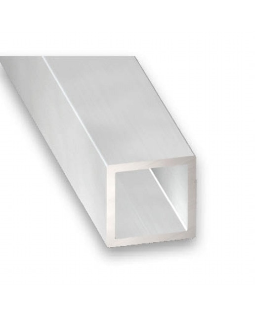 Perfil Tubo Cuadrado Aluminio Bruto 1 m 1
