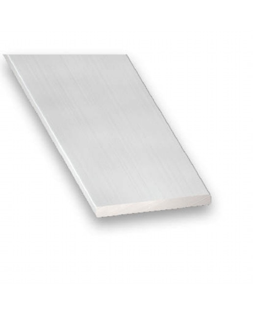 Imagen 0 de Perfil Liso Aluminio Anodizado Incoloro 1 m
