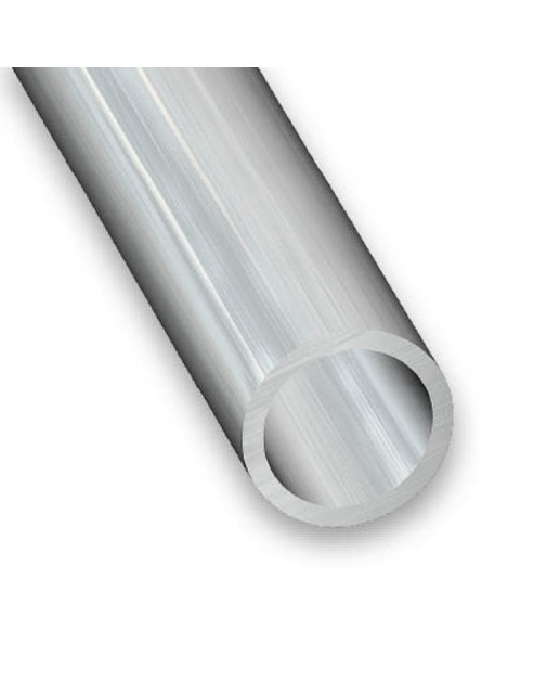 Imagem 0 de Perfil Tubo Redondo Alumínio Bruto - 1 m