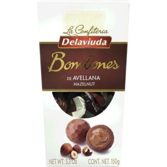 Delaviuda Bombons de Chocolate com Avelã embalagem 150 g