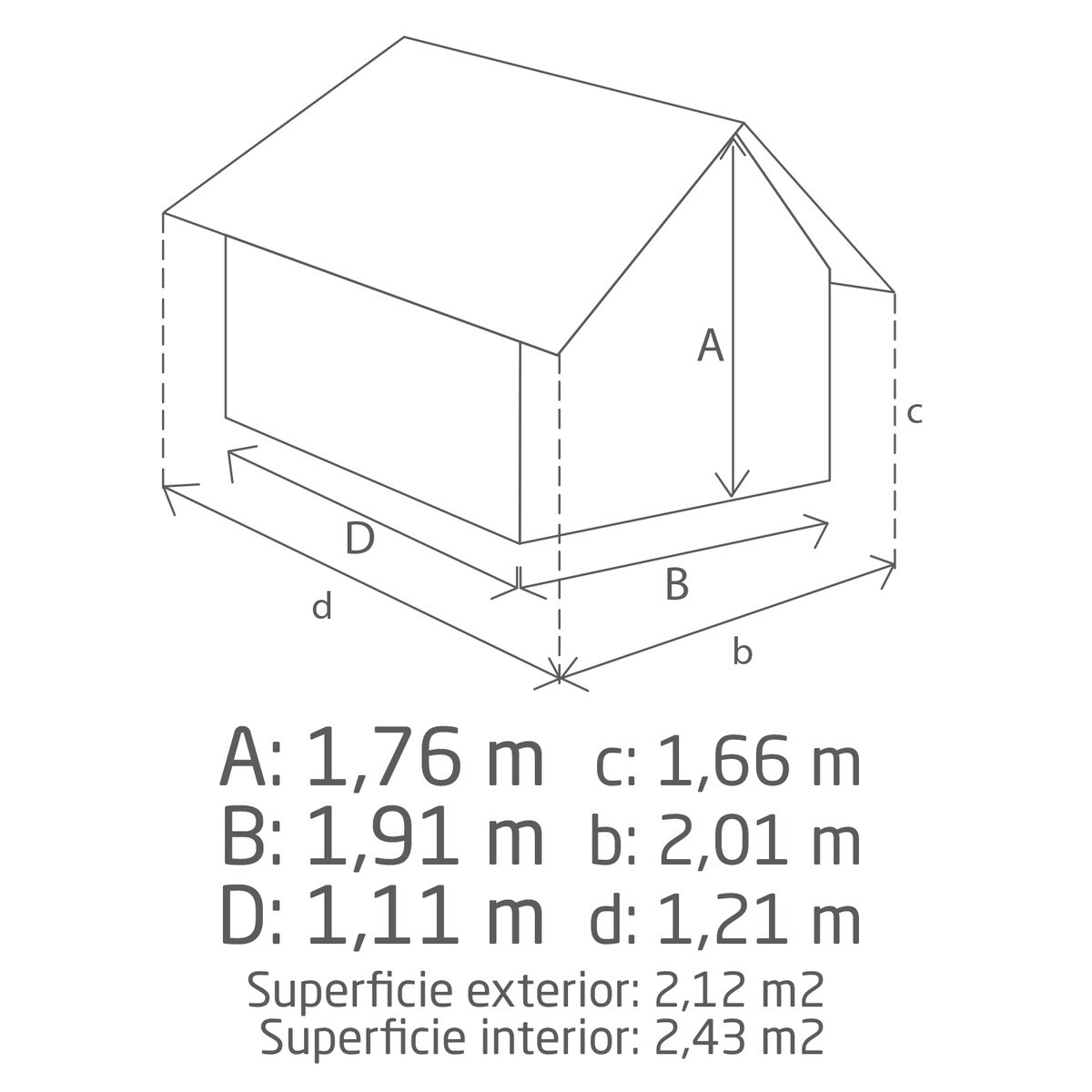 Caseta metálica Buckingham Verde / Beige-2