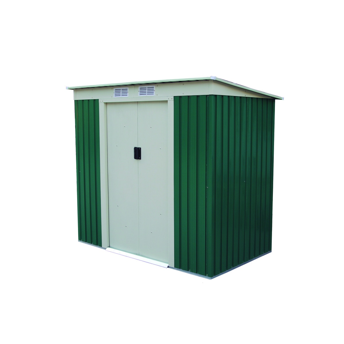 Abrigo metálico Buckingham Verde / Bege-1