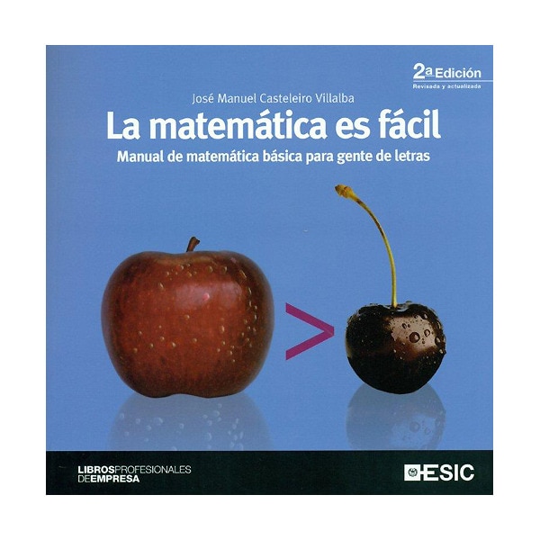 Imagem 0 de La matemática es fácil: Manual de matemática básica para gente de letras (Capa mole com abas)