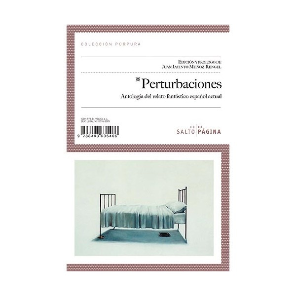 Perturbaciones. Antología del relato fantástico español actual (Tapa blanda) 1