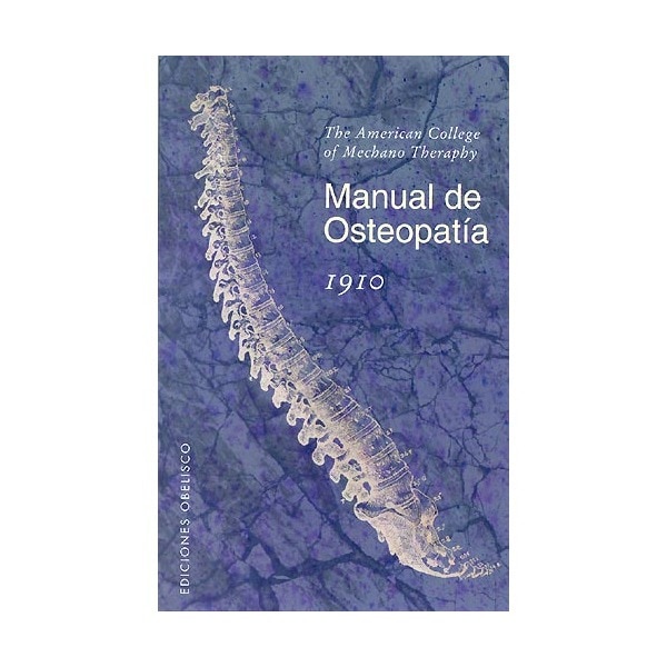 Manual de osteopatía 1910(Tapa blanda) 1