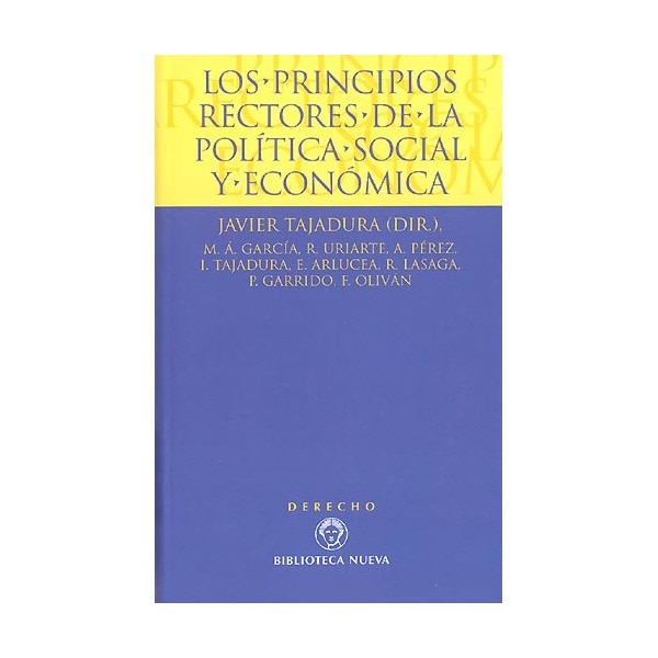 Imagem 0 de Los Principios Rectores De La Política Social Y Económica