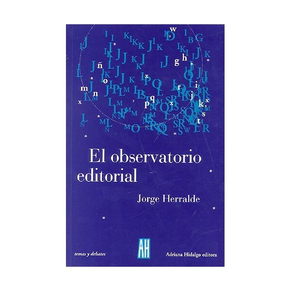 Imagen 0 de El observatorio editorial (Tapa blanda)