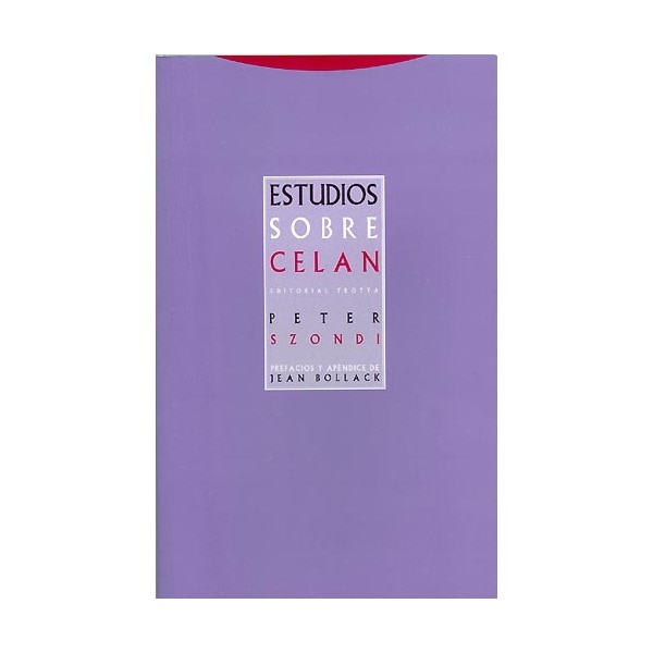 Estudios sobre celan(Tapa blanda) 1