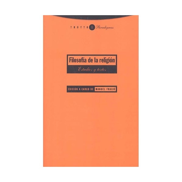 Imagen 0 de Filosofía de la religión: Estudios y textos (Tapa blanda)