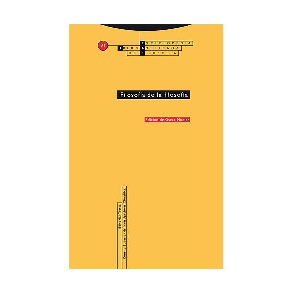 Filosofía de la filosofía: Vol.31 (Capa mole) 1