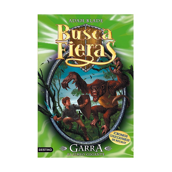 Imagen 1 de Garra, el Simio gigante: Buscafieras 8  (Tapa blanda)