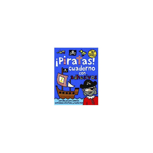 Imagen 0 de ¡Piratas!: Cuaderno de actividades con adhesivos (Tapa blanda)