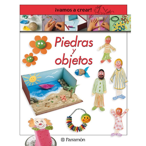 ¡Vamos a crear! Piedras y objetos (Capa dura) 1