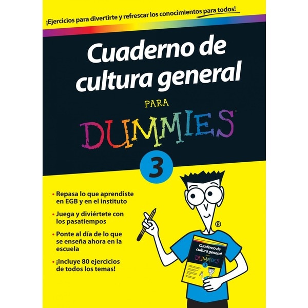 Cuaderno de cultura general para Dummies 3 (Capa mole) 1