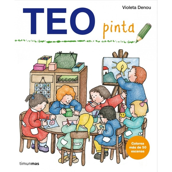 Teo pinta: Aprende con Teo (Capa mole) 1
