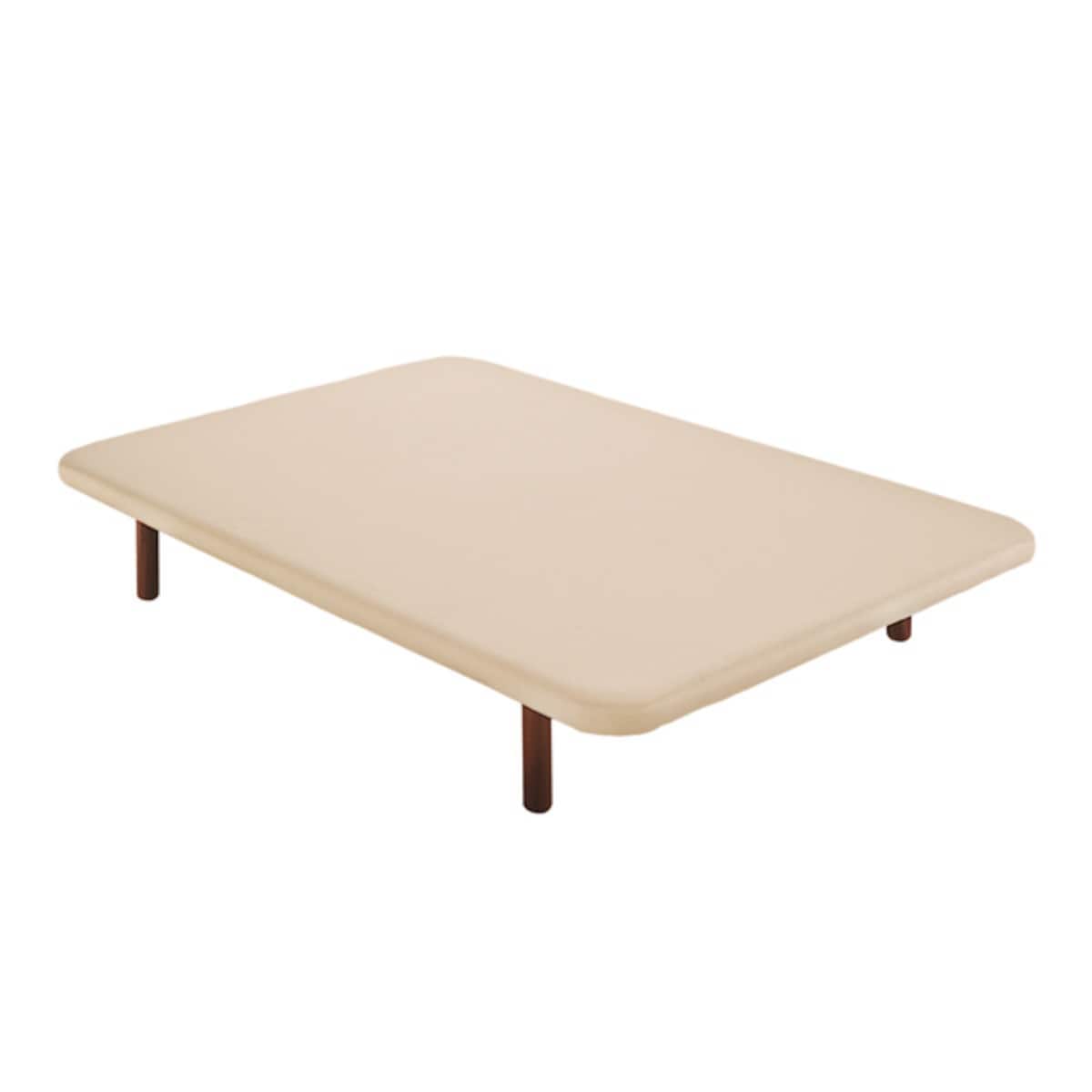Base estofada 3D Relax Atenea Bege-1
