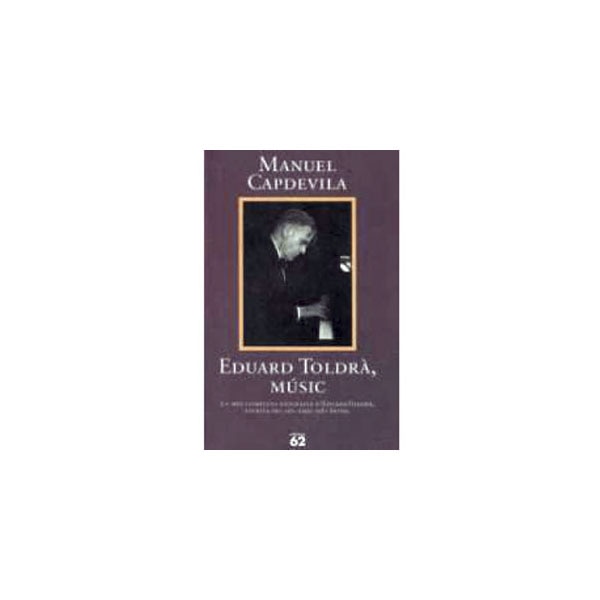 Eduard Toldrà, músic (Capa mole com abas) 1