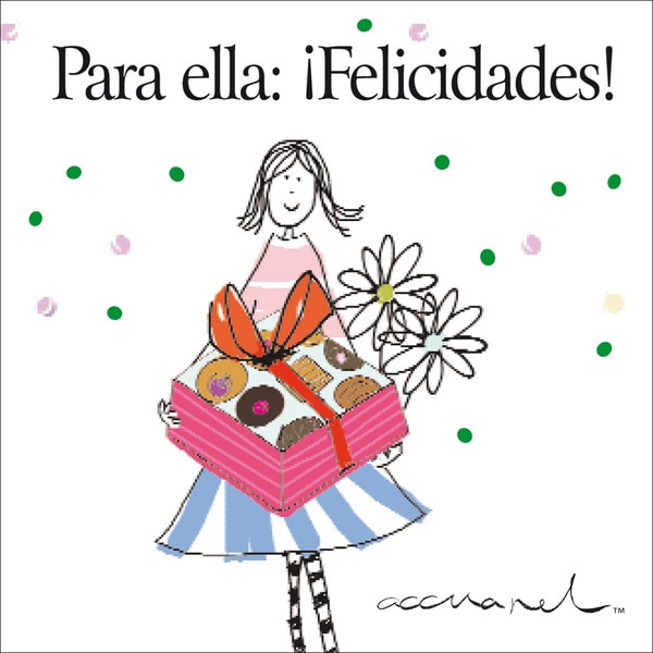Imagem 0 de Para ella: ¡felicidades!