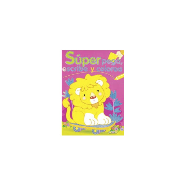 Super pega, escribe y colorea Nº 1 (Capa mole) 1