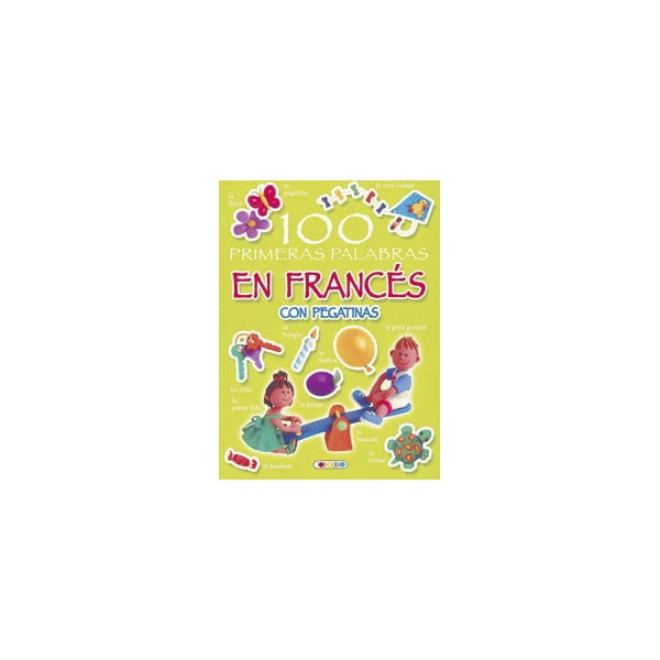 100 primeras palabras en francés con pegatinas (Capa mole) 1