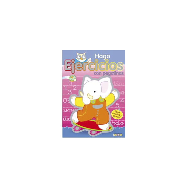 Hago ejercicios con pegatinas Nº 2 (Capa mole) 1