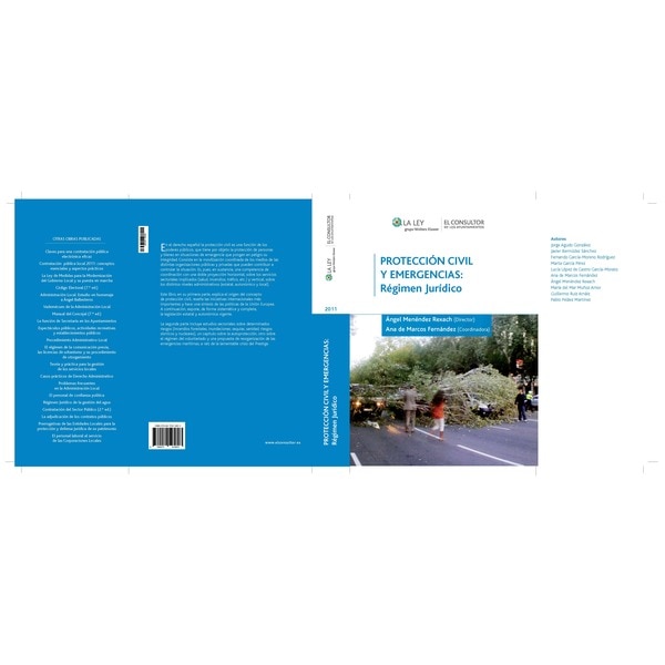 Protección civil y emergencias: régimen jurídico (Capa mole com abas) 1