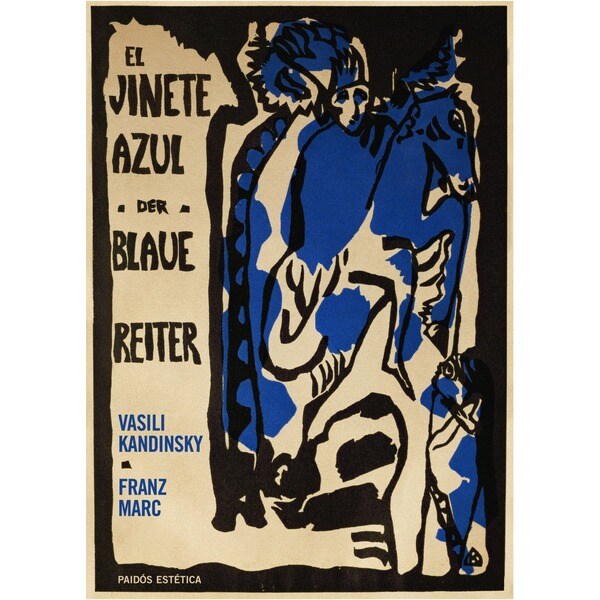 Imagem 0 de El jinete azul: Der blaue reiter (Capa mole com abas)