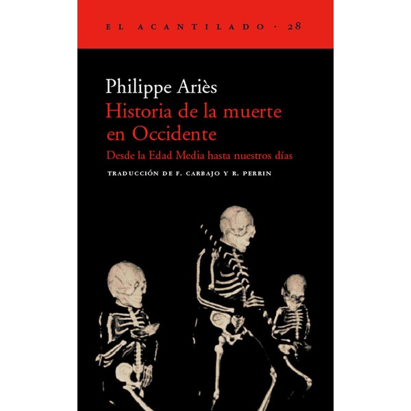 Imagen 0 de Historia de la muerte en Occidente: Desde la Edad Media hasta nuestros días  (Tapa blanda)