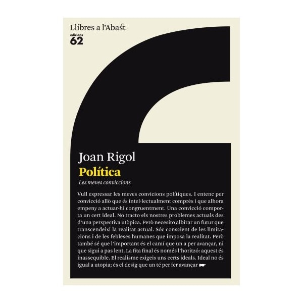 Política. Les meves conviccions (Capa mole com abas) 1