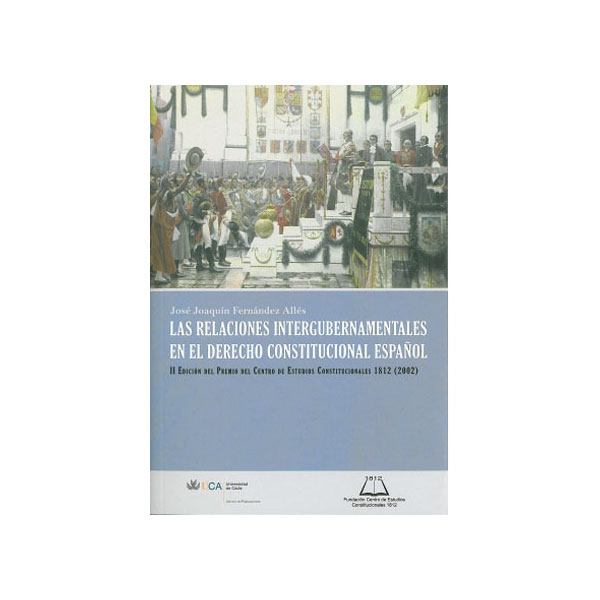 Imagen 0 de Relaciones intergubernamentales en el derecho constitucional español (Tapa blanda)