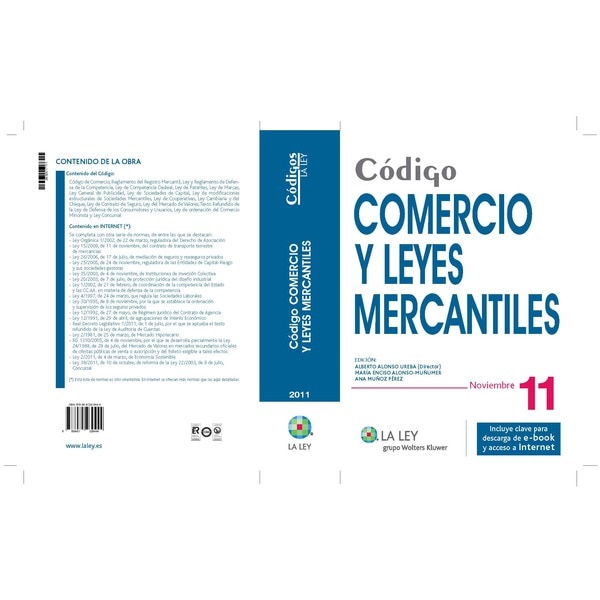 Código Comercio y Leyes Mercantiles 2011 (Capa mole) 1