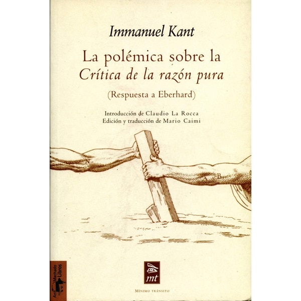 Imagem 0 de La polémica sobre la "Crítica de la razón pura": (Respuesta a Eberhard) (Capa mole com abas)