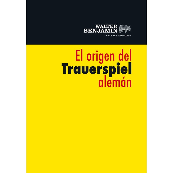 El origen del Trauerspiel alemán (Capa mole com abas) 1